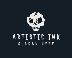 Punk Skull Tattoo logo