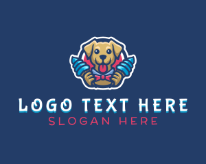 Dog Ice Cream Dessert logo