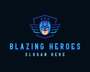 Hero Mask Gaming logo design