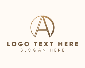 Luxury Brand Letter A logo