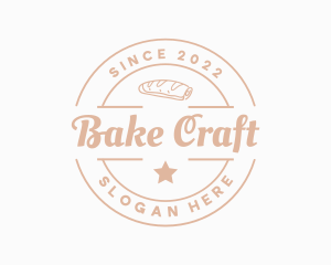 Baker Pastry Bread logo design