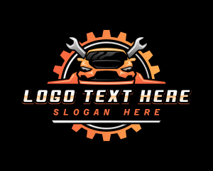 Automotive Car Wrench logo