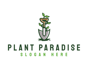 Shovel Plant Tools logo design