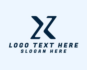 Tech Software Programmer Letter X Logo