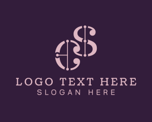 Boutique Letter CS Monogram logo