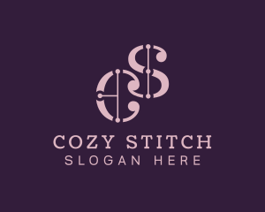 Boutique Letter CS Monogram logo design