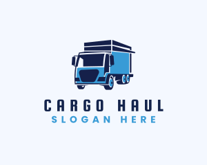 Cargo Van Truck logo design