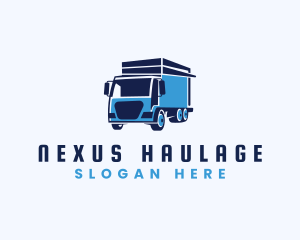 Cargo Van Truck logo design