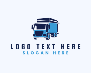 Diesel - Cargo Van Truck logo design
