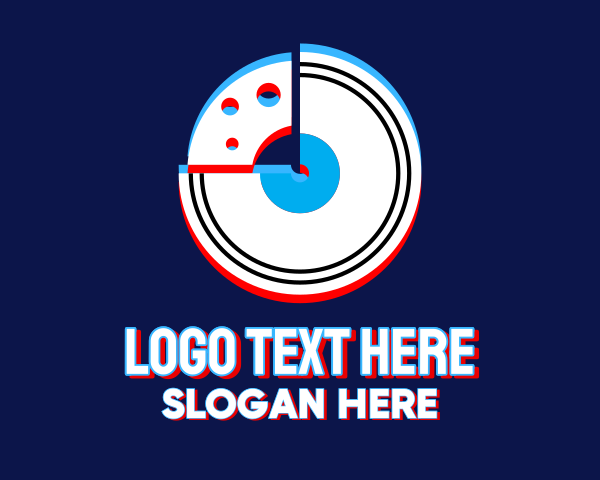 Long Playing logo example 4