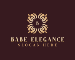 Luxury Floral Event logo design