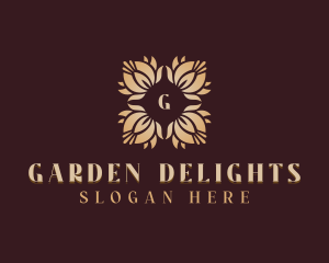 Luxury Floral Event logo design