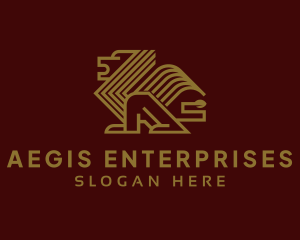 Gold Griffin Enterprise logo design