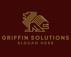 Gold Griffin Enterprise logo design