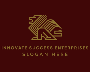 Gold Griffin Enterprise logo design