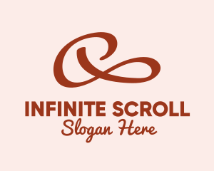 Elegant Infinity Symbol logo design