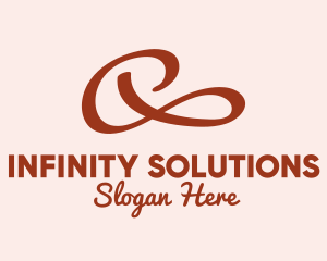 Elegant Infinity Symbol logo design