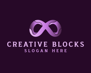 Creative Agency Infinity Loop logo design