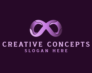 Creative Agency Infinity Loop logo design