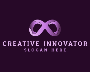 Creative Agency Infinity Loop logo design