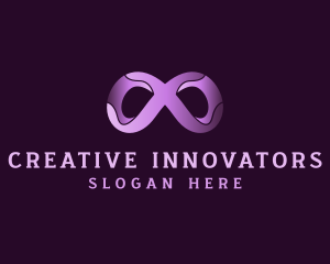 Creative Agency Infinity Loop logo design