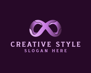 Creative Agency Infinity Loop logo design