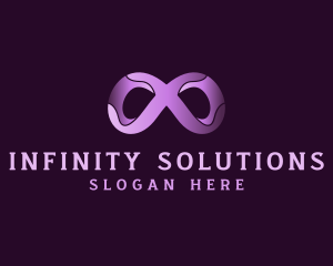 Creative Agency Infinity Loop logo design