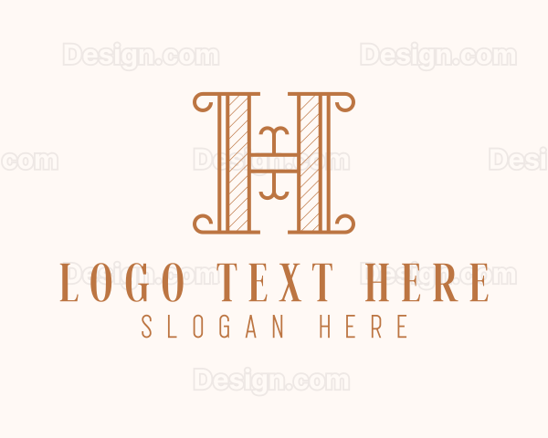 Classy Boutique Letter H Logo