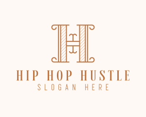 Classy Boutique Letter H logo design