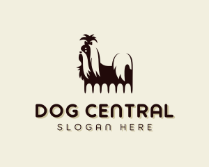 Shih Tzu Dog Grooming logo design