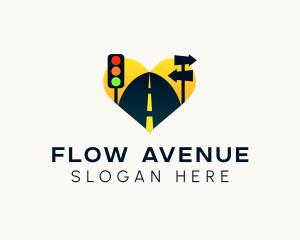 Multicolor Road Signs  logo design