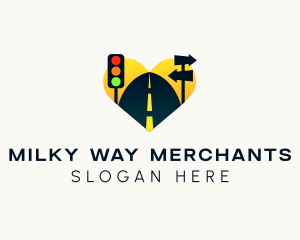 Multicolor Road Signs  logo design