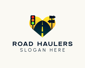 Multicolor Road Signs  logo design