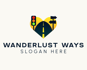 Multicolor Road Signs  logo design