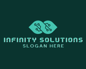 Leaf Infinity Biotech logo design