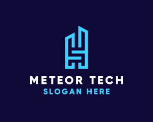 Modern Technology Business logo design