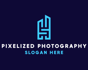 Modern Technology Business logo design