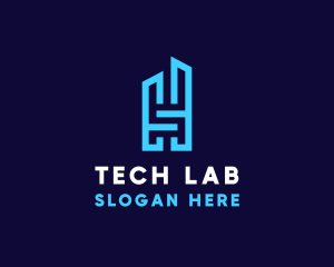 Modern Technology Business logo design