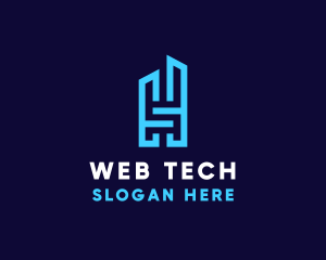 Modern Technology Business logo design