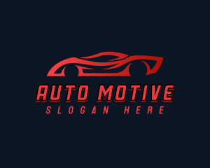  Racing Car Vehicle logo design