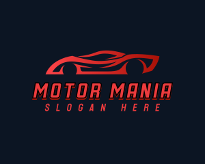  Racing Car Vehicle logo design