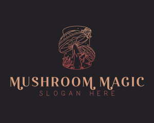Organic Mushroom Botany logo