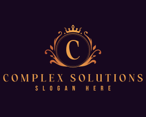 Premium Royal Crown logo design