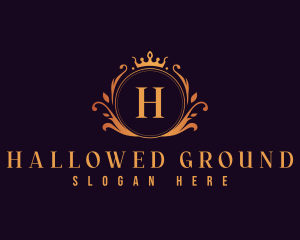 Premium Royal Crown logo design