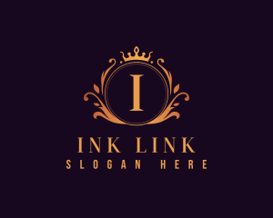 Premium Royal Crown logo design