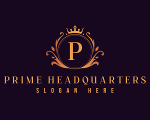 Premium Royal Crown logo design