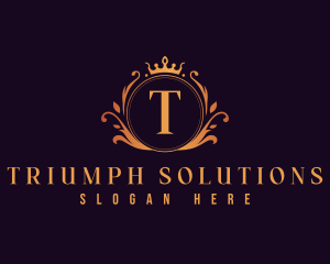 Premium Royal Crown logo design