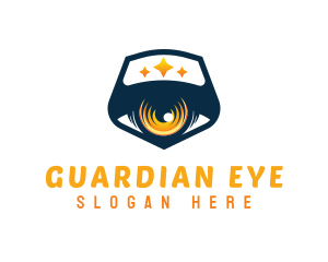 Eye Surveillance  Eye Camera logo design