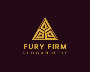 Finance Triangle Firm logo design