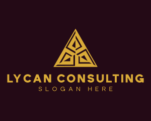 Finance Triangle Firm logo design